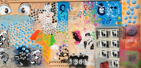 15.1 - Ferienkurs: Graffiti /Street Art Kunst im öffentlichen Raum